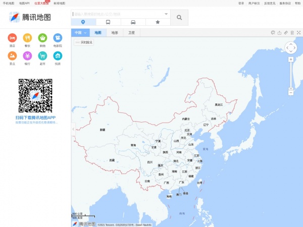 QQ地图缩略图 QQ地图缩略图